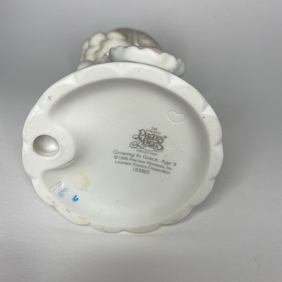 Vintage Precious Moments Growing in Grace Age 9 Blonde - Picture 5 of 5